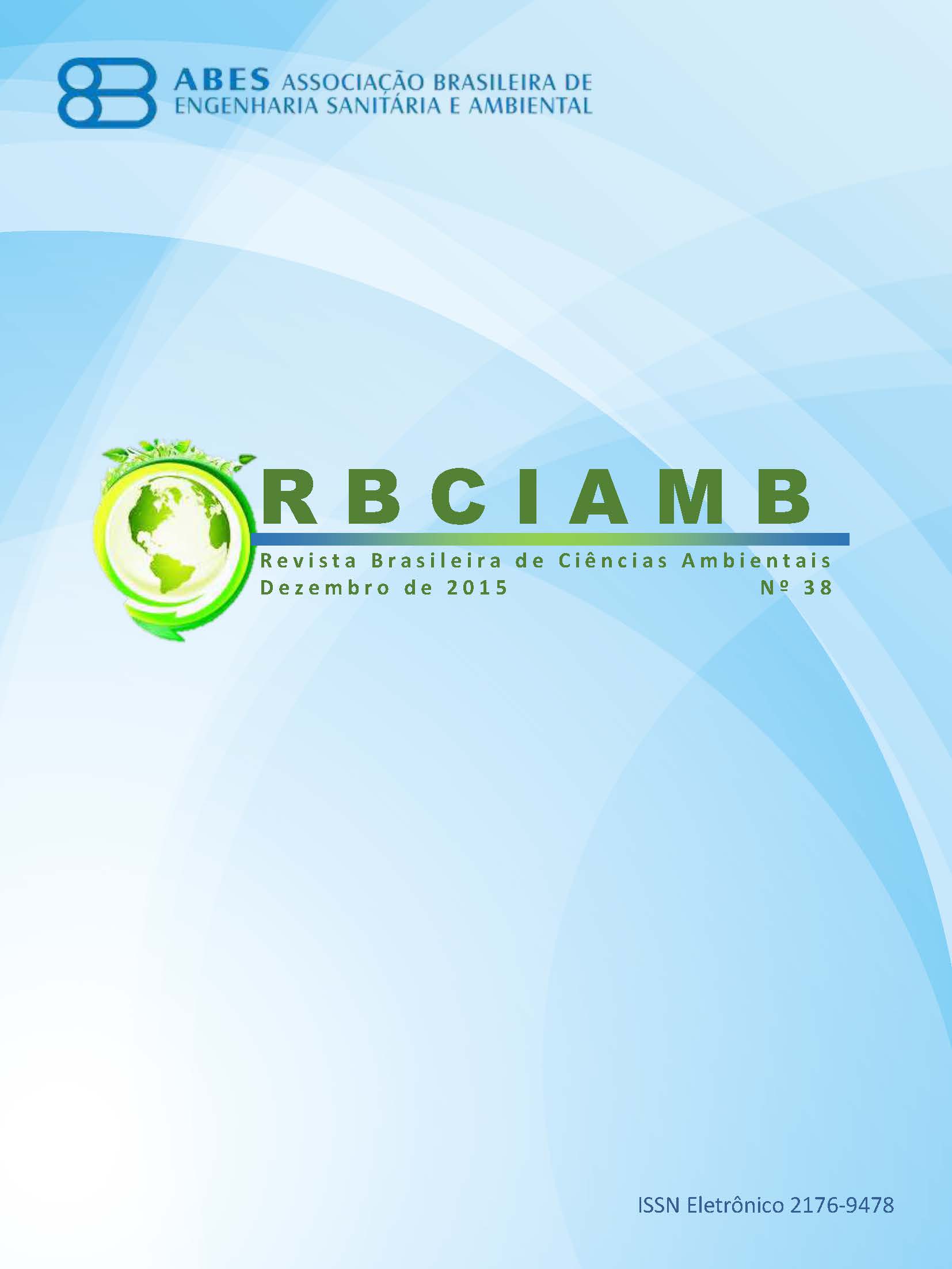 					View No. 38 (2015): RBCIAMB - ISSN 2176-9478 - December
				