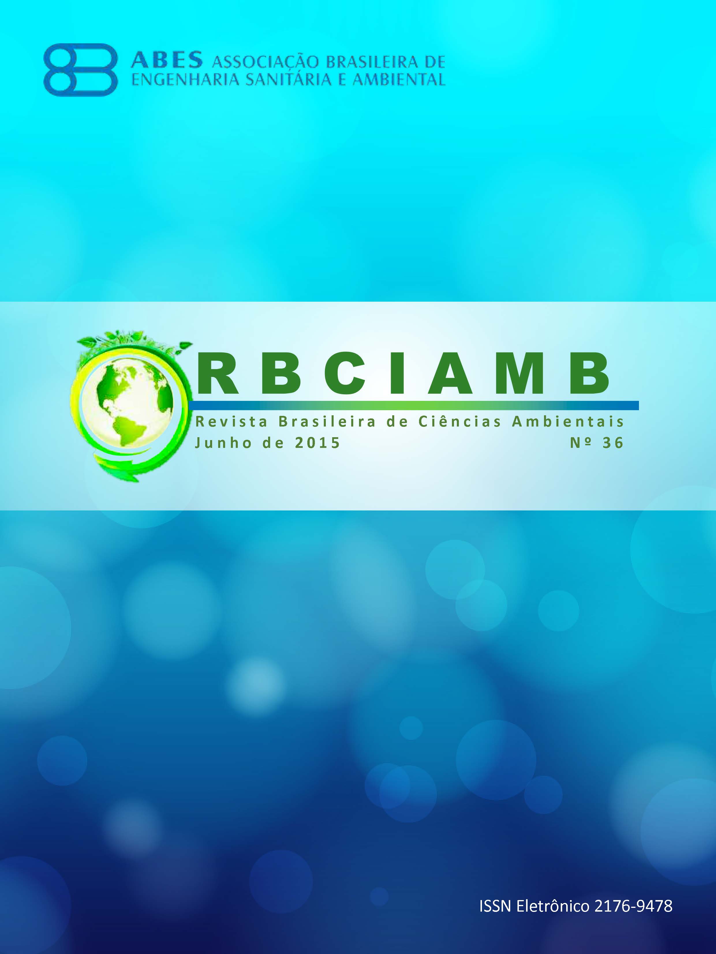 					View No. 36 (2015): RBCIAMB - ISSN 2176-9478 - June - Special Edition NNOVATE
				